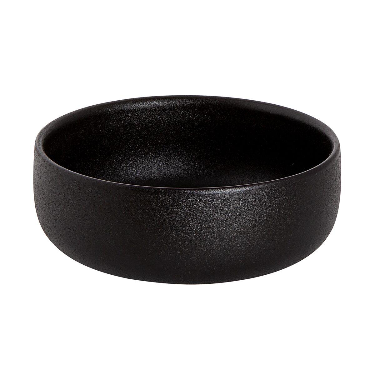 (12 pieces) UNIVERSE - Bowl Maastricht - 65 cl - Ø 14 cm - Black	