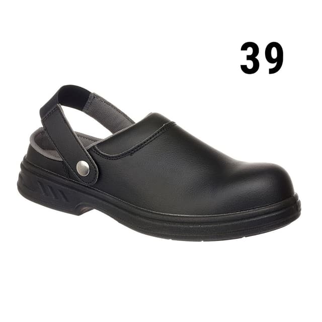 Safety clog Steelite SB - Black - Size: 39