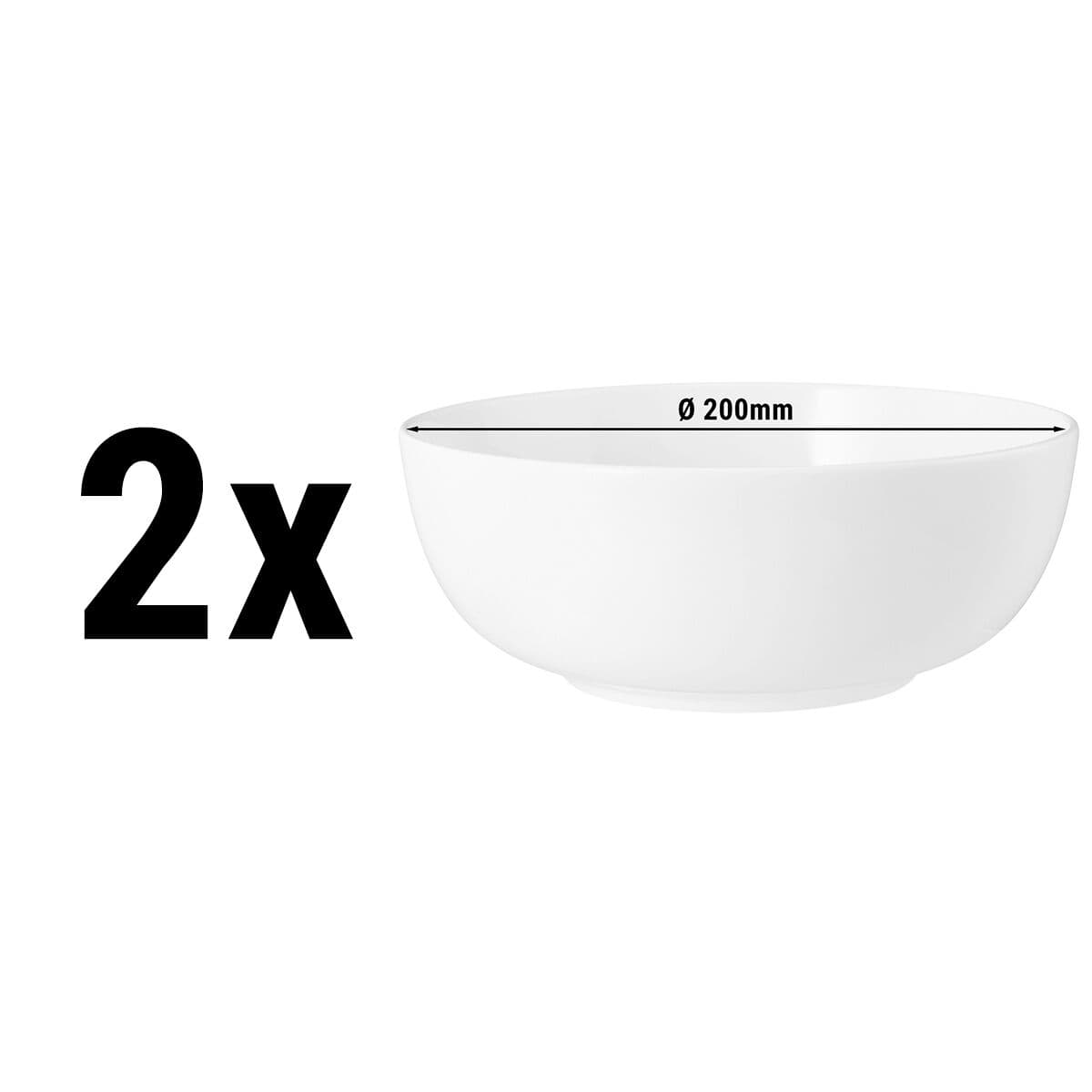 (2 pieces) Seltmann Weiden - Foodbowl - Ø 200 mm