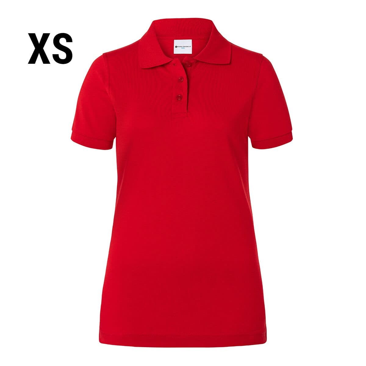 Karlowsky - Ladies Workwear Poloshirt Basic - Red - Size: XS