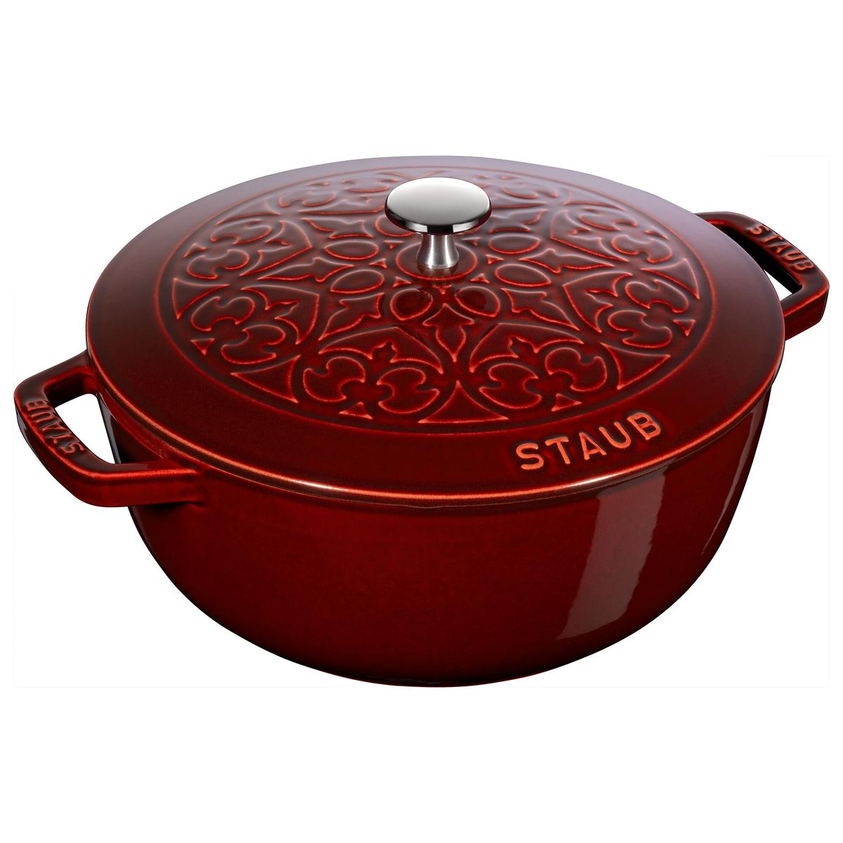 STAUB | LA COCOTTE - La Marmite Lily - Ø 240 mm - litina - grenadinově červená