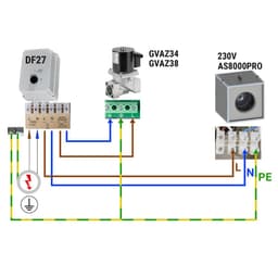 Drehzahlregler mit 5 Stufen - 230Volt - 7 Ampere