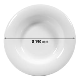 (6 pieces) Seltmann Weiden - Salad plate - Ø 19 cm