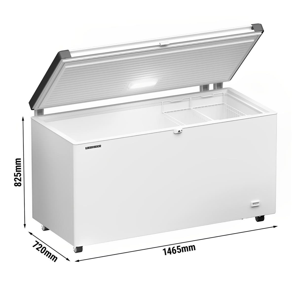 LIEBHERR | Freezer - 1379x769mm - 404 litres - Plastic lid