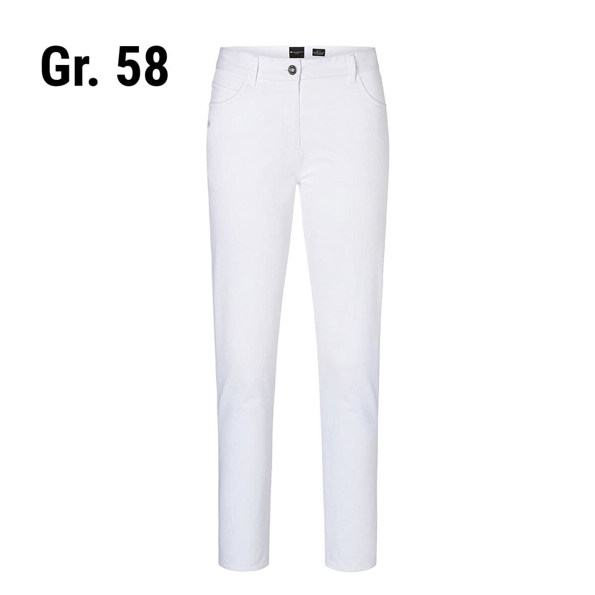 (6 pieces) Karlowsky - Men 5-pocket pants - White - Size: 58