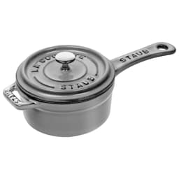 STAUB | SPECIALITY - Hrnec s dlouhou rukojetí - Ø 100 mm - litina - grafitově šedý