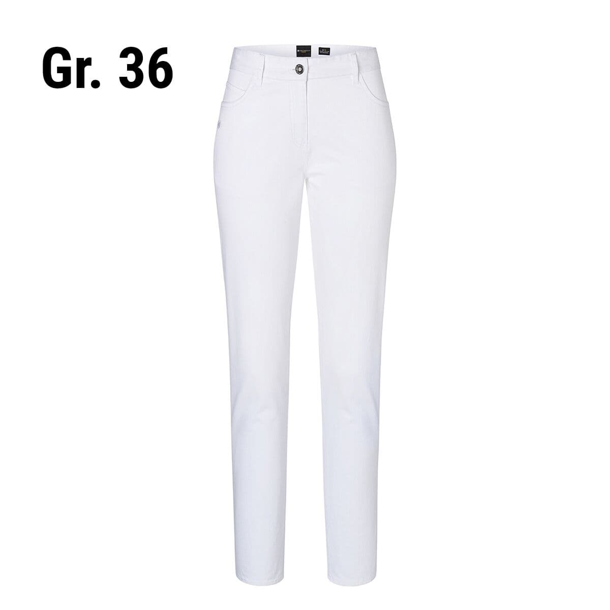 (6 pieces) Karlowsky - Ladies 5-pocket pants - White - Size: 36