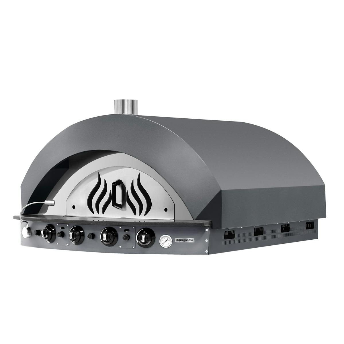 Gas pizza oven - Anthracite - 11x 25cm - Manual