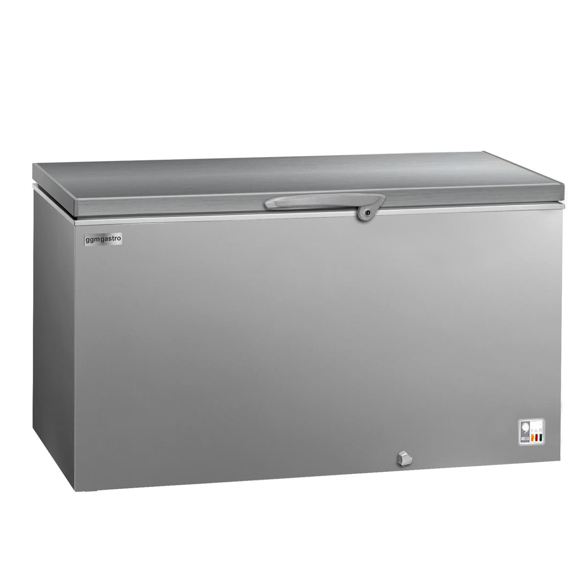 Deep freezer - 1500mm - 466 litres - stainless steel lid - incl. partition wall