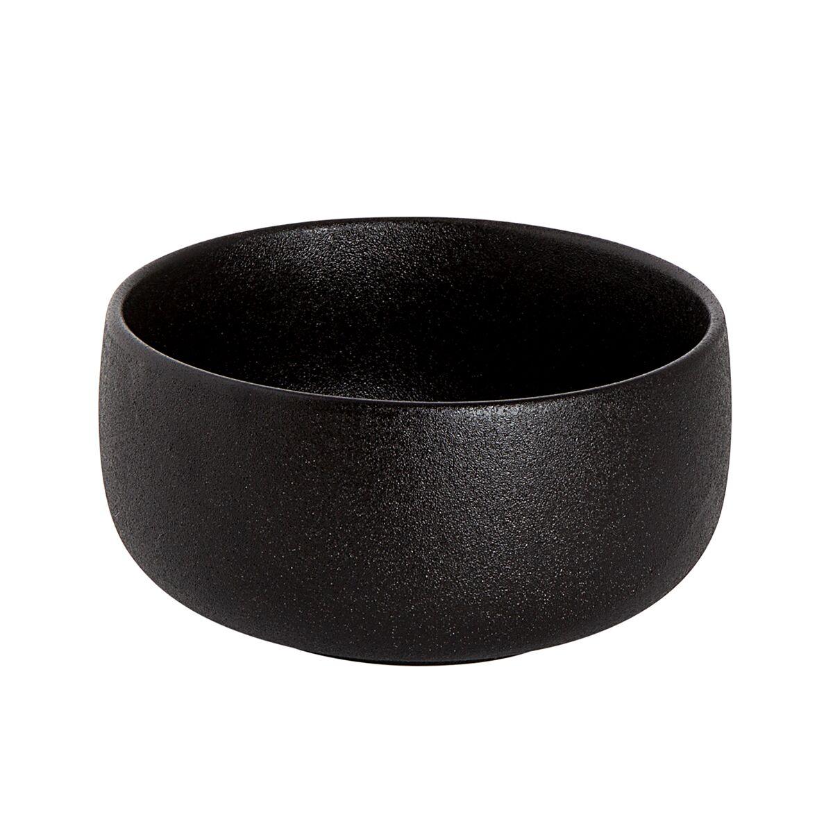 (12 pieces) UNIVERSE - Bowl Maastricht - 45 cl - Ø 11 cm - Black	