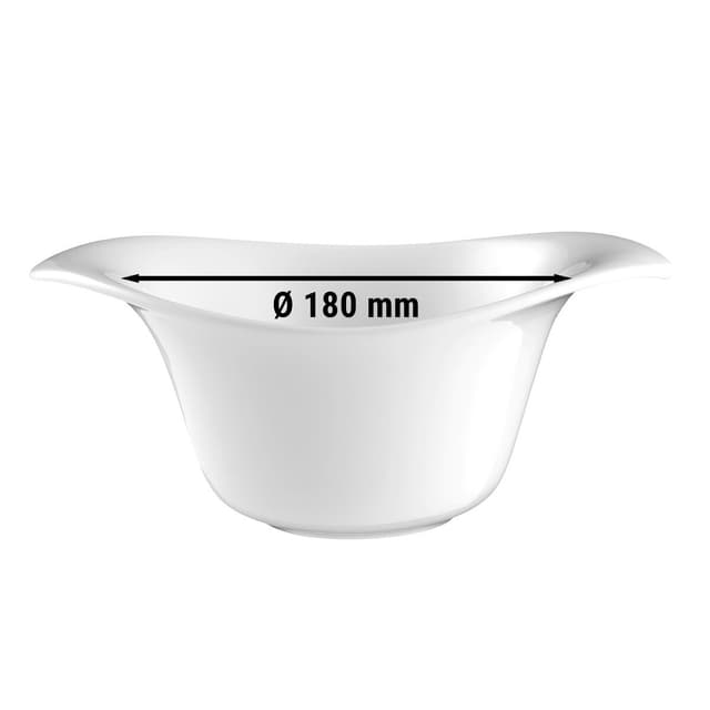 (4 pieces) Seltmann Weiden - Event bowl oval - 18 cm