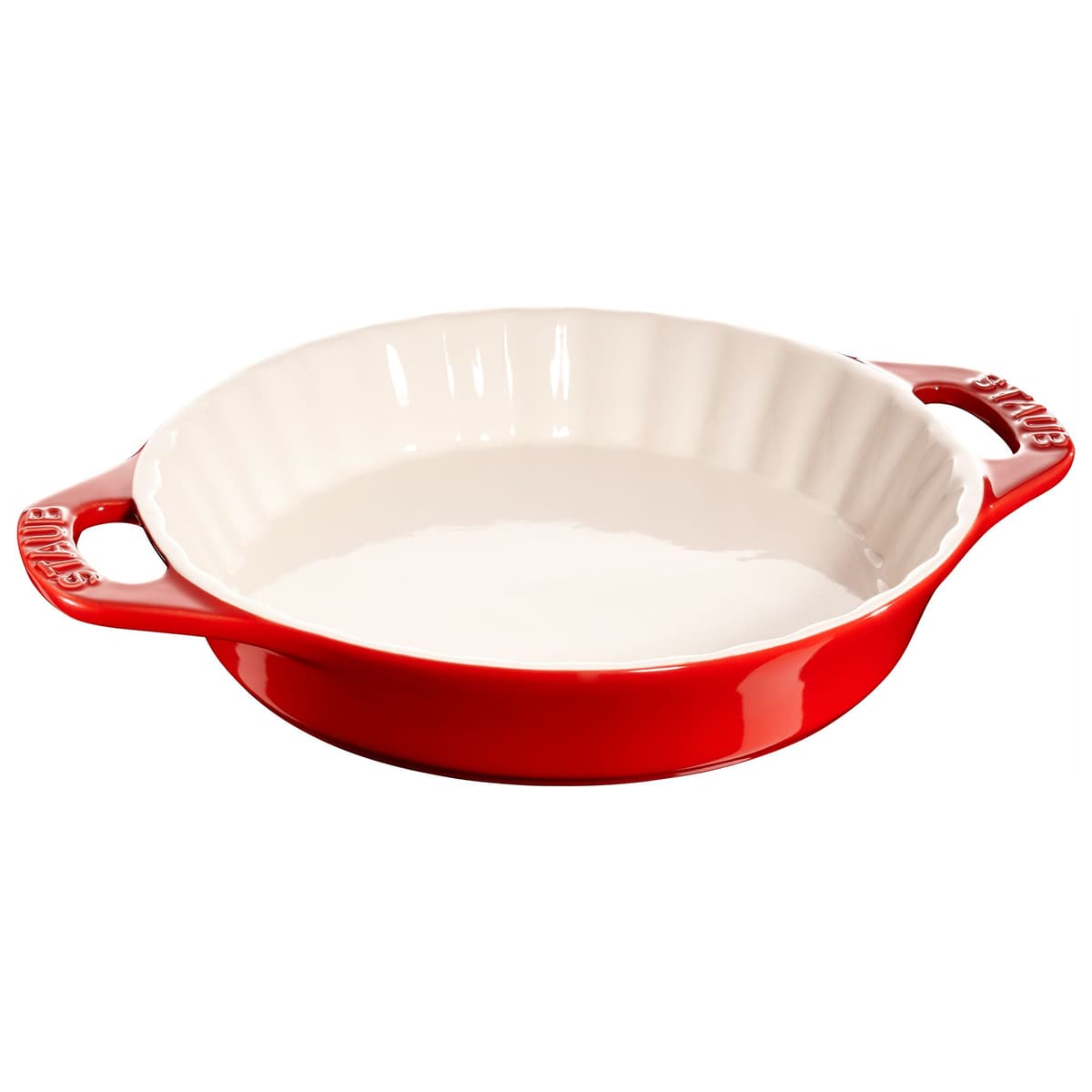 STAUB | CERAMIQUE - Dortová forma - Ø 240mm - keramika - třešňově červená