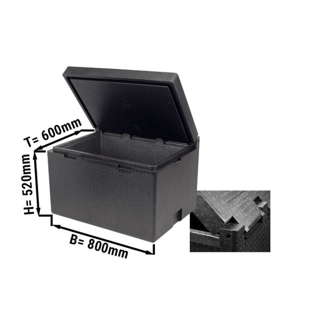 Cargo box - 120,2L | Thermobox | Izolační box | Polystyrénový box | Polibox | Ohřívací Box