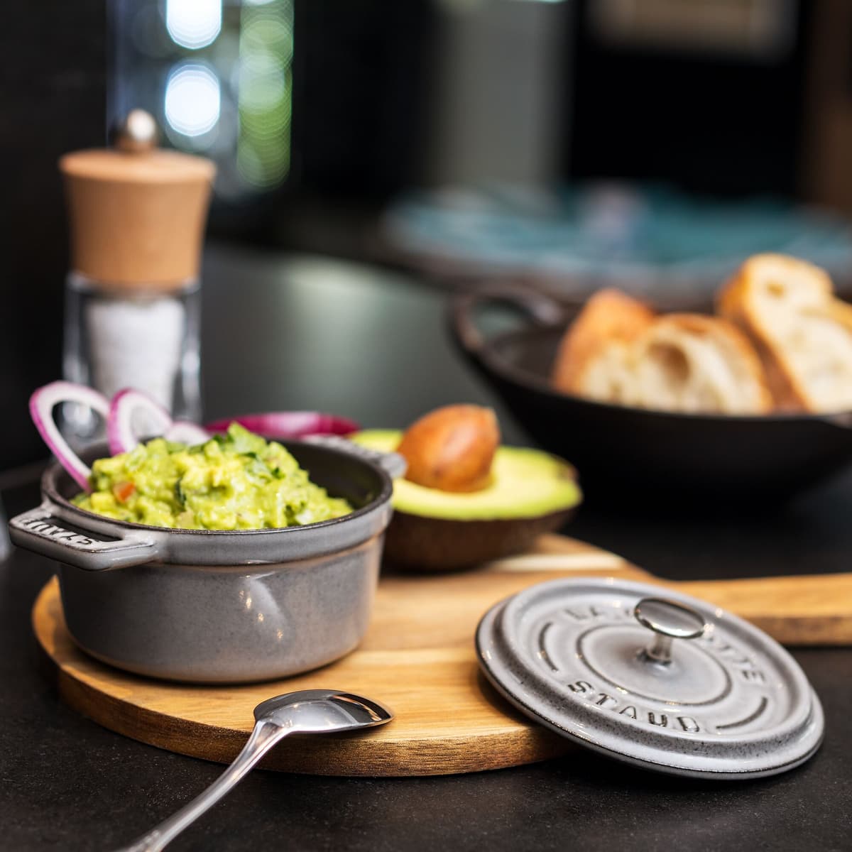 STAUB | LA COCOTTE - mini kokotka - Ø 100 mm - litina - grafitově šedá