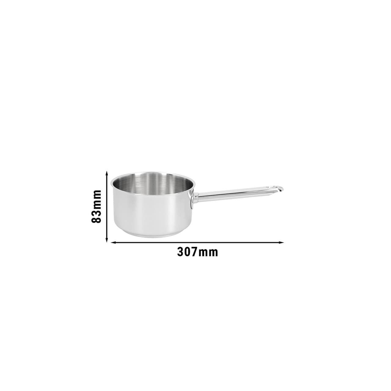 DEMEYERE | APOLLO 7 - Hrnec s dlouhou rukojetí bez pokličky - Ø 140mm - nerezová ocel