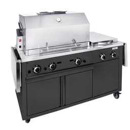 Grill Station - Professional BBQ Kitchen - Black	