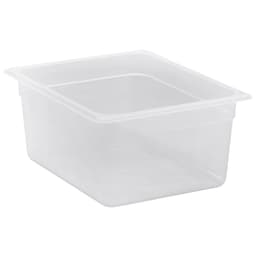 (6 Stück) CAMBRO | CAMWEAR® -  Polypropylen GN 1/2 Behälter - milchig - Tiefe: 150mm