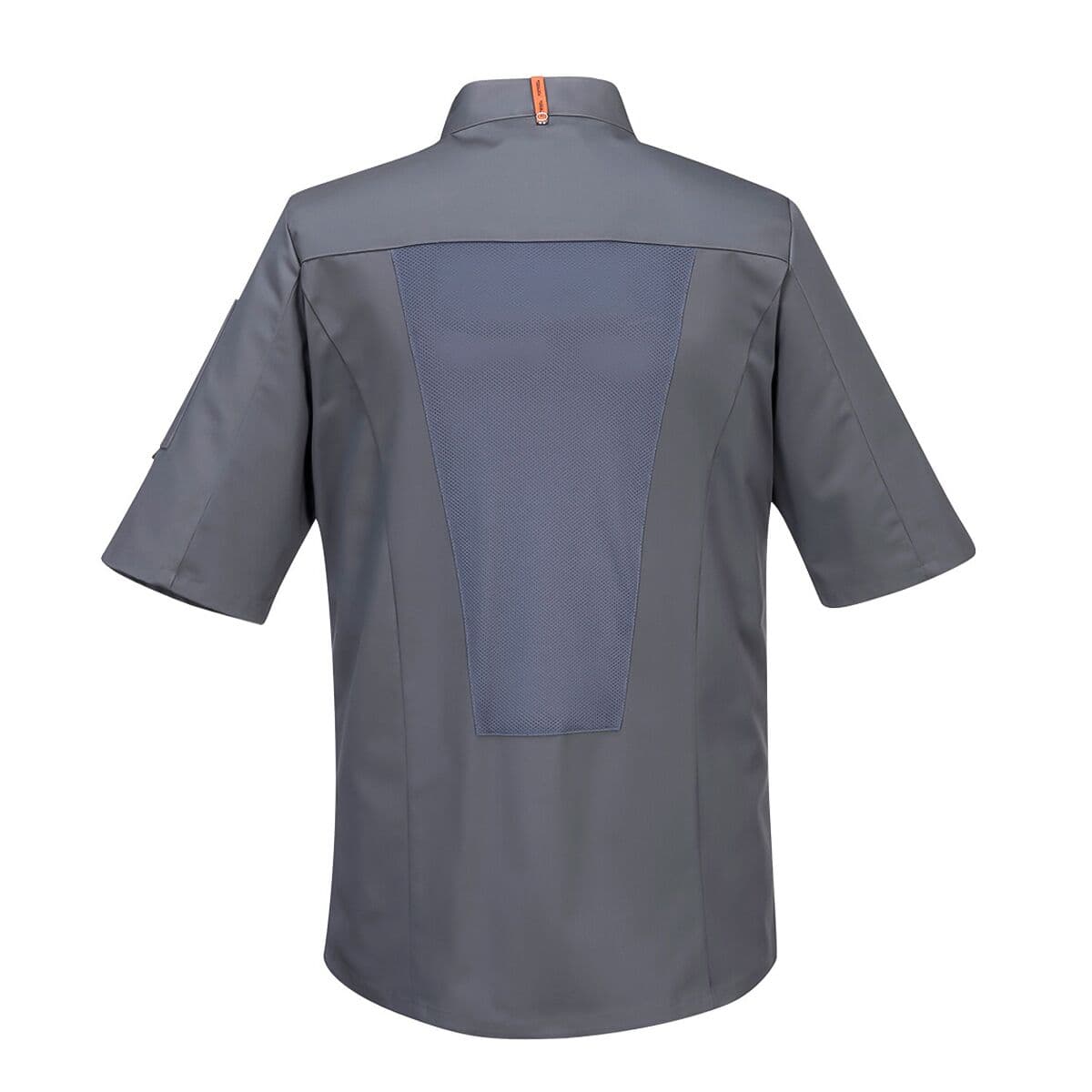 Short Sleeve MeshAir Pro Chef Jacket - Grey - Size: L