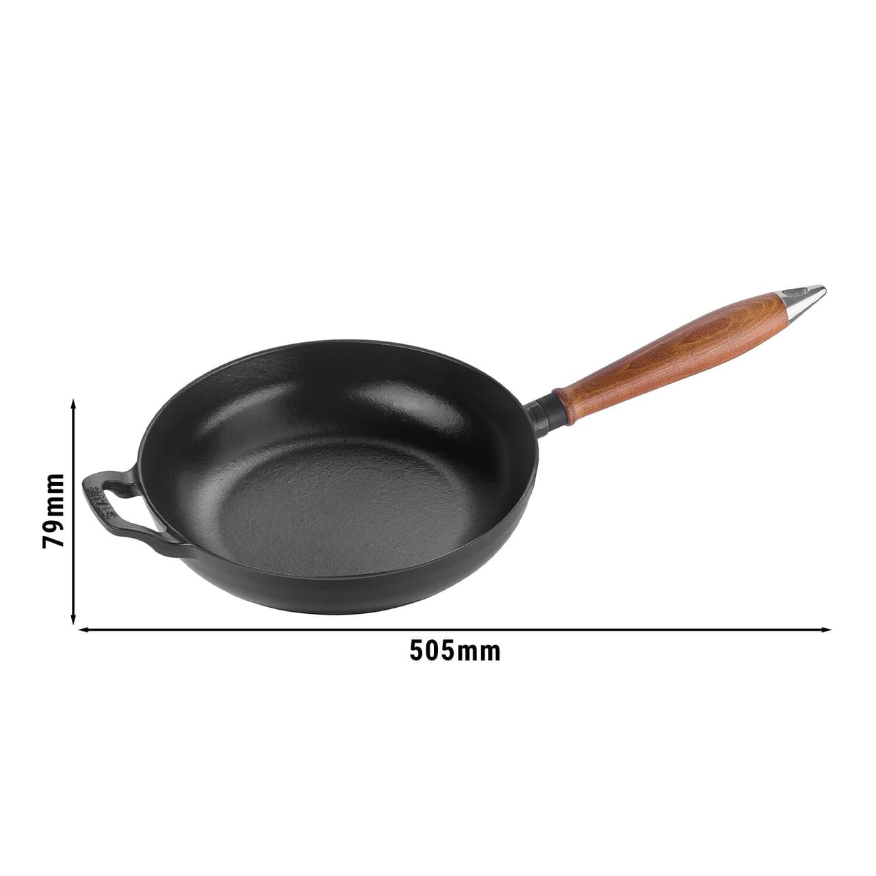 STAUB | PANS - Pánev - Ø 240mm - litina - černá | kulatá