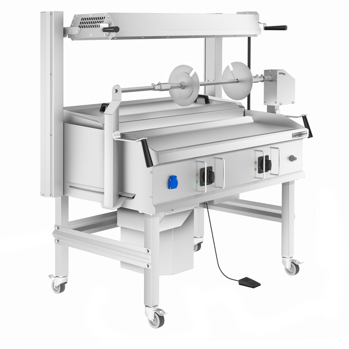 Cag Kebab machine - 14kW - horizontal - floor standing