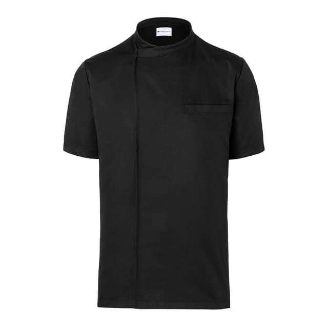 Karlowsky - Short Sleeve Throw Over Cooking Shirt - Black - Size: 4XL