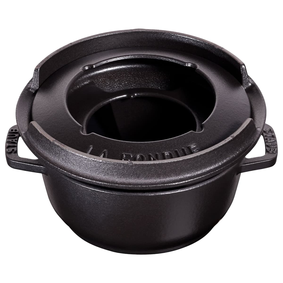 STAUB | SPECIALITIES - Fondue sada - Ø 160 mm - litina - černá