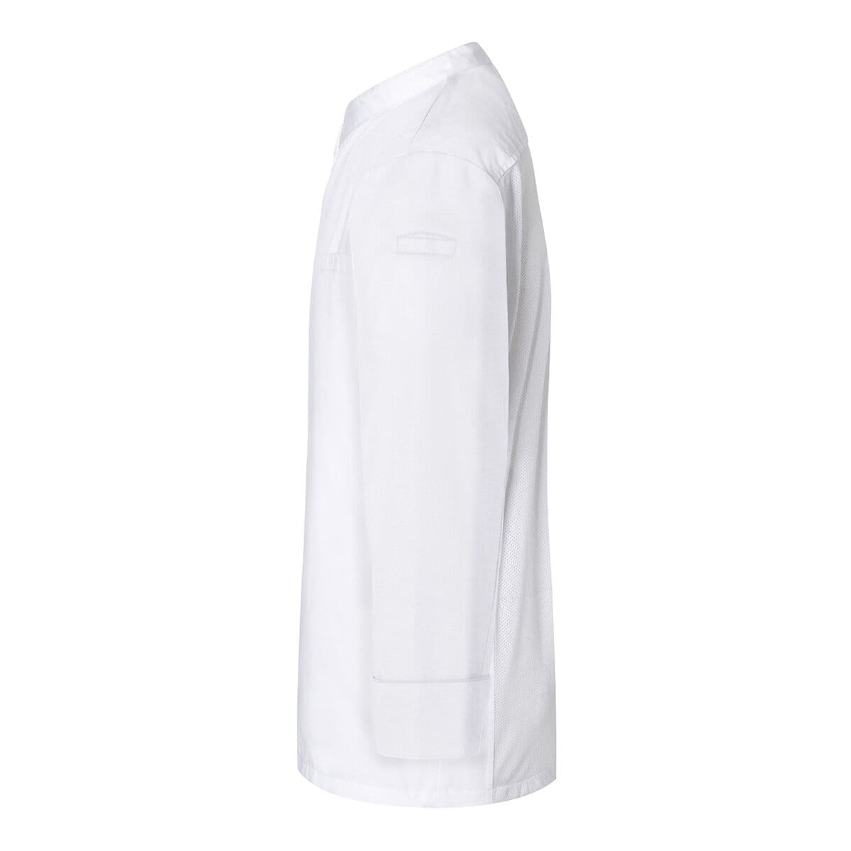 Karlowsky Long Sleeve Throw Over Cooking Shirt - White - Size: XL