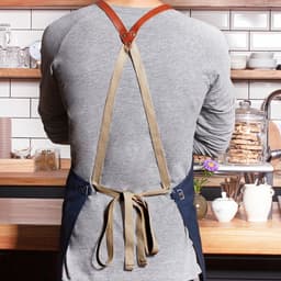 Karlowsky - Bib Apron Green-Generation - Steel Blue