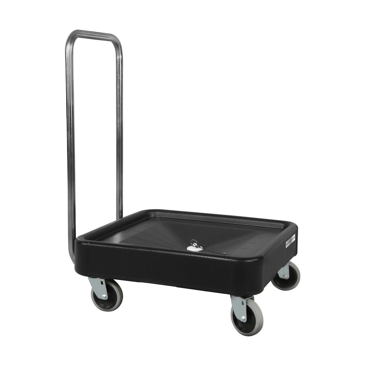 Transport trolley for sink baskets - 58 x 58 cm - with handle