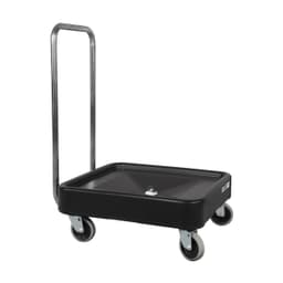 Transport trolley for sink baskets - 58 x 58 cm - with handle