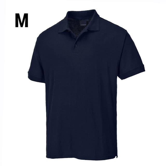 Men's Polo Shirt - Dark Navy - Size: M	