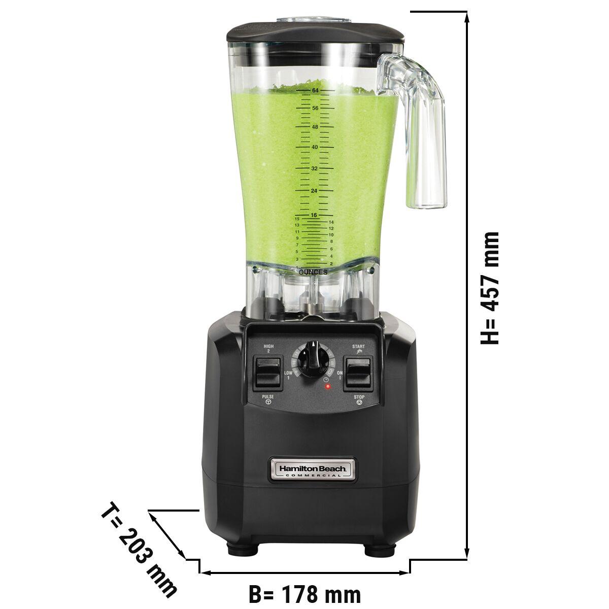 HAMILTON BEACH | High Performance Blender HBH550 - FURY - 1,8 Liter - 880 Watt