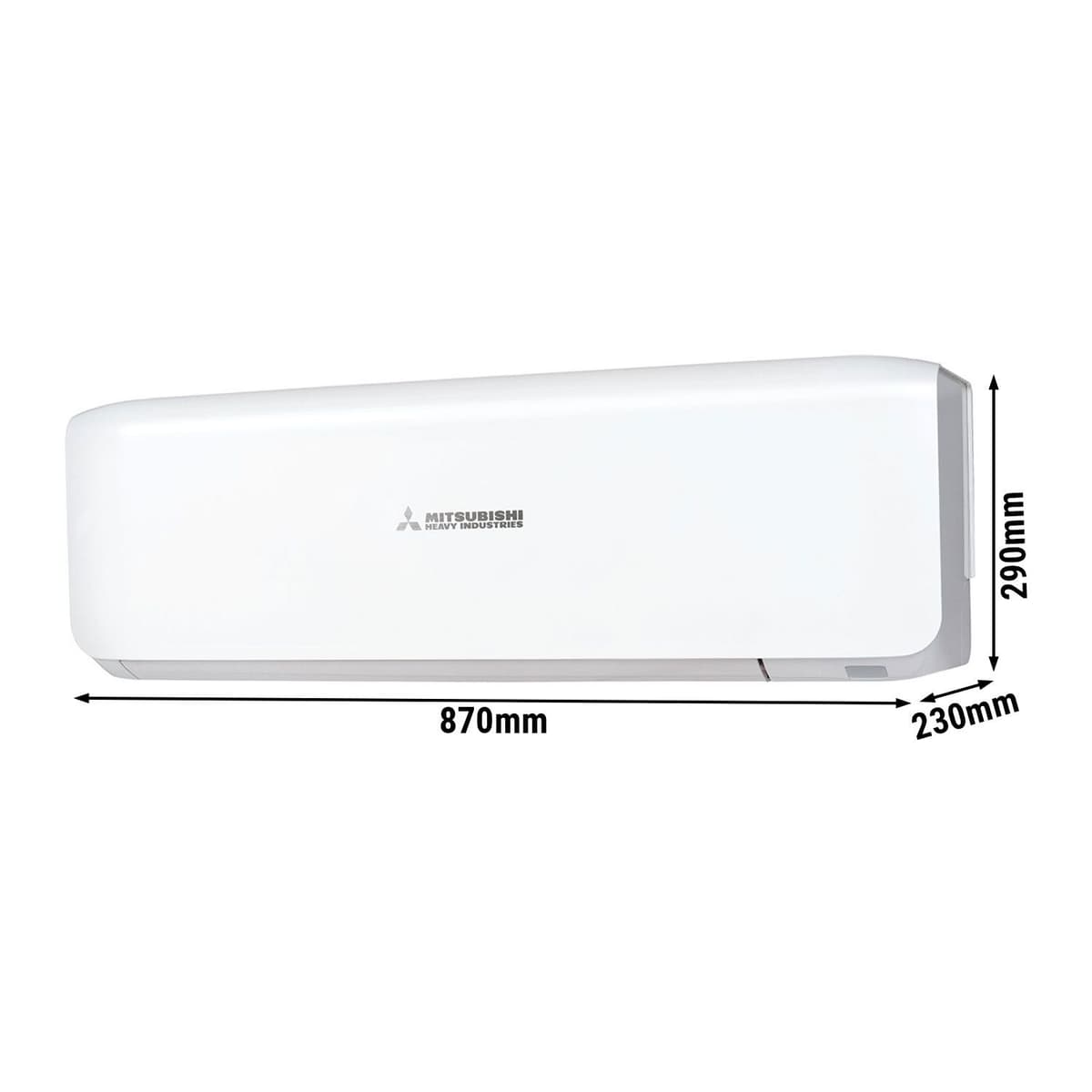 Mitsubishi air conditioner - for single rooms up to 31 m²	