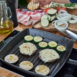 STAUB | GRILL PANS - Americký grill - 300x300mm - litina - černý