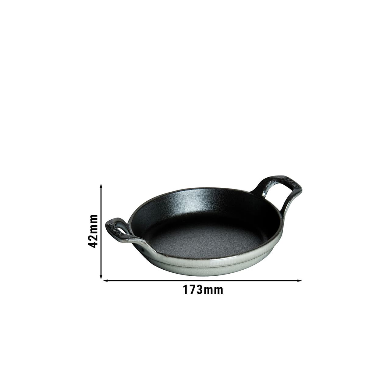 STAUB | SPECIALITY - Mini zapékací miska - 120 mm - litina - grafitově šedá