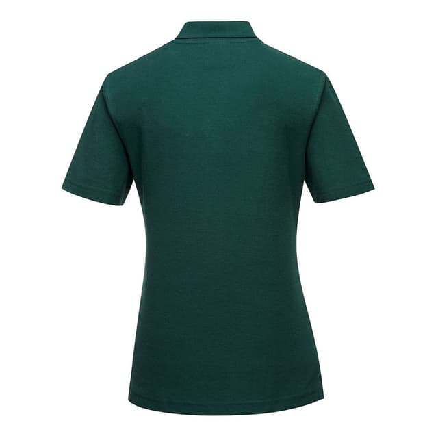 Damen Poloshirt - Flaschengrün - Größe: XS