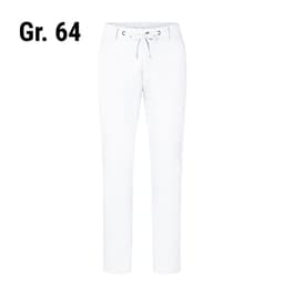 (6 pieces) Karlowsky - Men's Chino Pants Modern Stretch - White - Size: 64