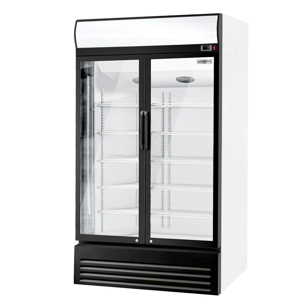 Lednice na nápoje - 880L - se 2 skleněnými dveřmi