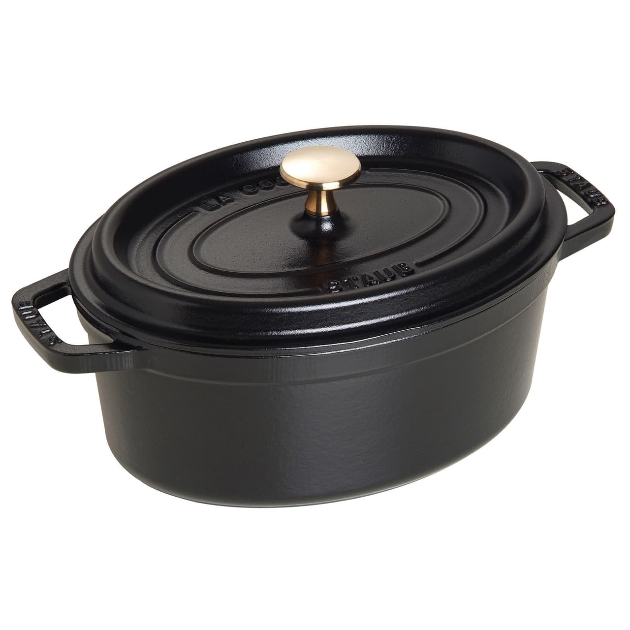 STAUB | LA COCOTTE - kokotka - oválná - 230 mm - litina - černá