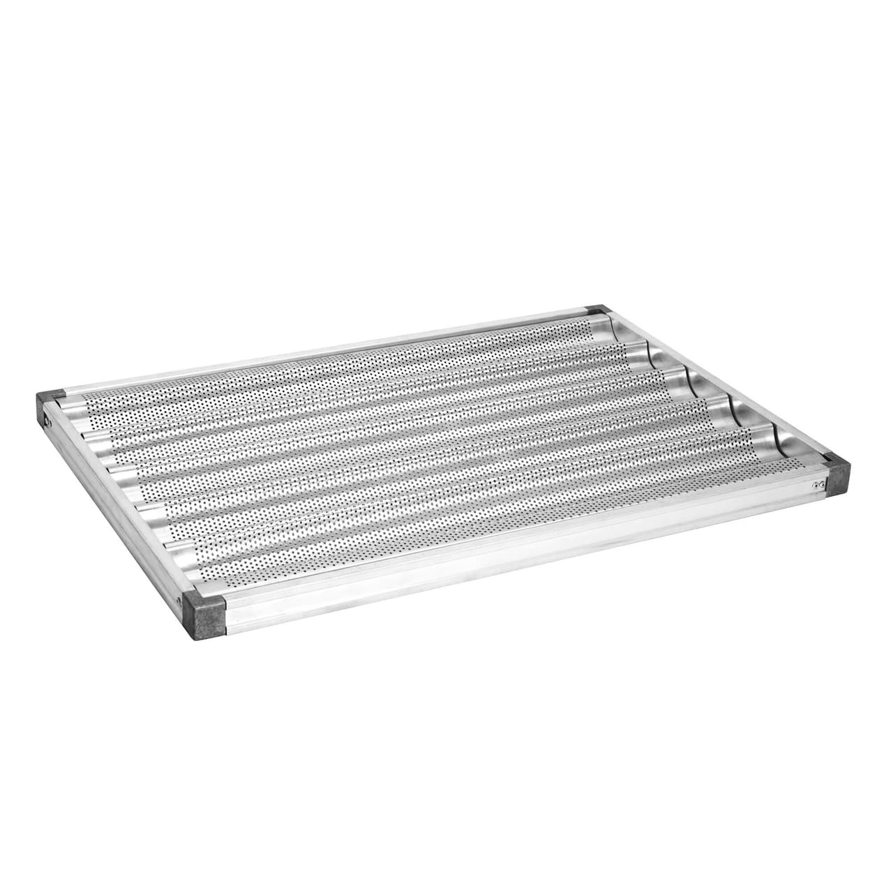 Baguette Tray - Aluminium - 400x600mm - 5 Moulds