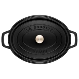 STAUB | LA COCOTTE - kokotka - oválná - 150 mm - litina - černá