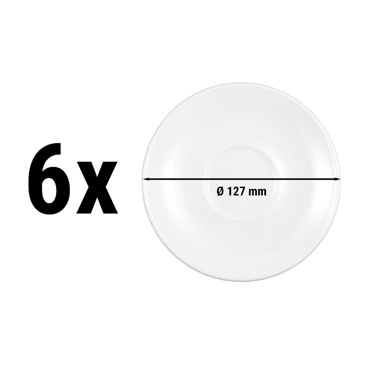 (6 Stück) SELTMANN WEIDEN | Untertasse - 127mm