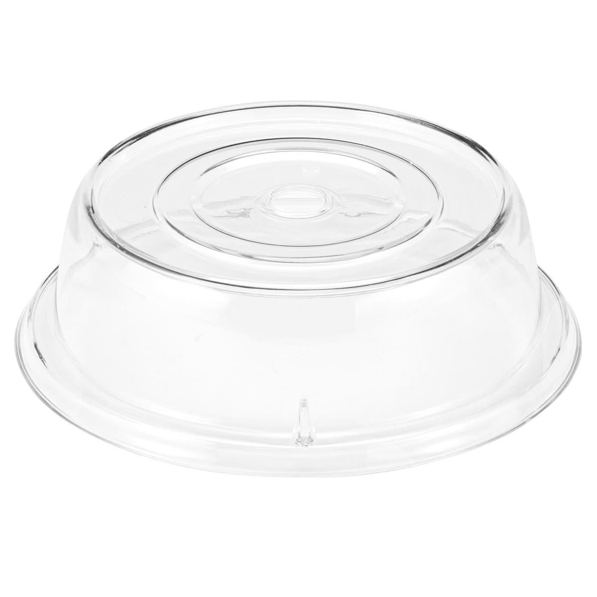 (12 Kusů) CAMBRO | CAMCOVERS® - Kryt na talíř z Camwear® - polykarbonát - ø 254 mm - transparentní