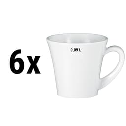 (6 pieces) Seltmann Weiden - Espresso cup - 0,09 Liter