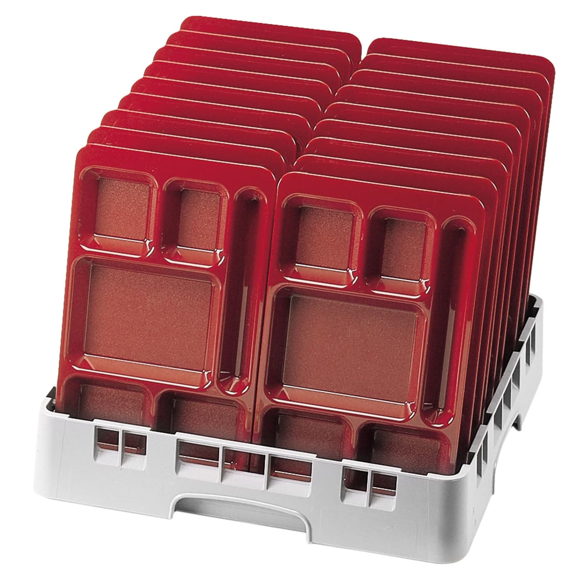 CAMBRO | CAMRACK® - Mycí koš s trny 1/1 - 500x500mm - 9x9 přihrádek - šedý