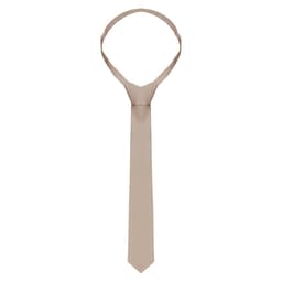 (5 pieces) KARLOWSKY Tie - 148 x 6.5 cm - Sand