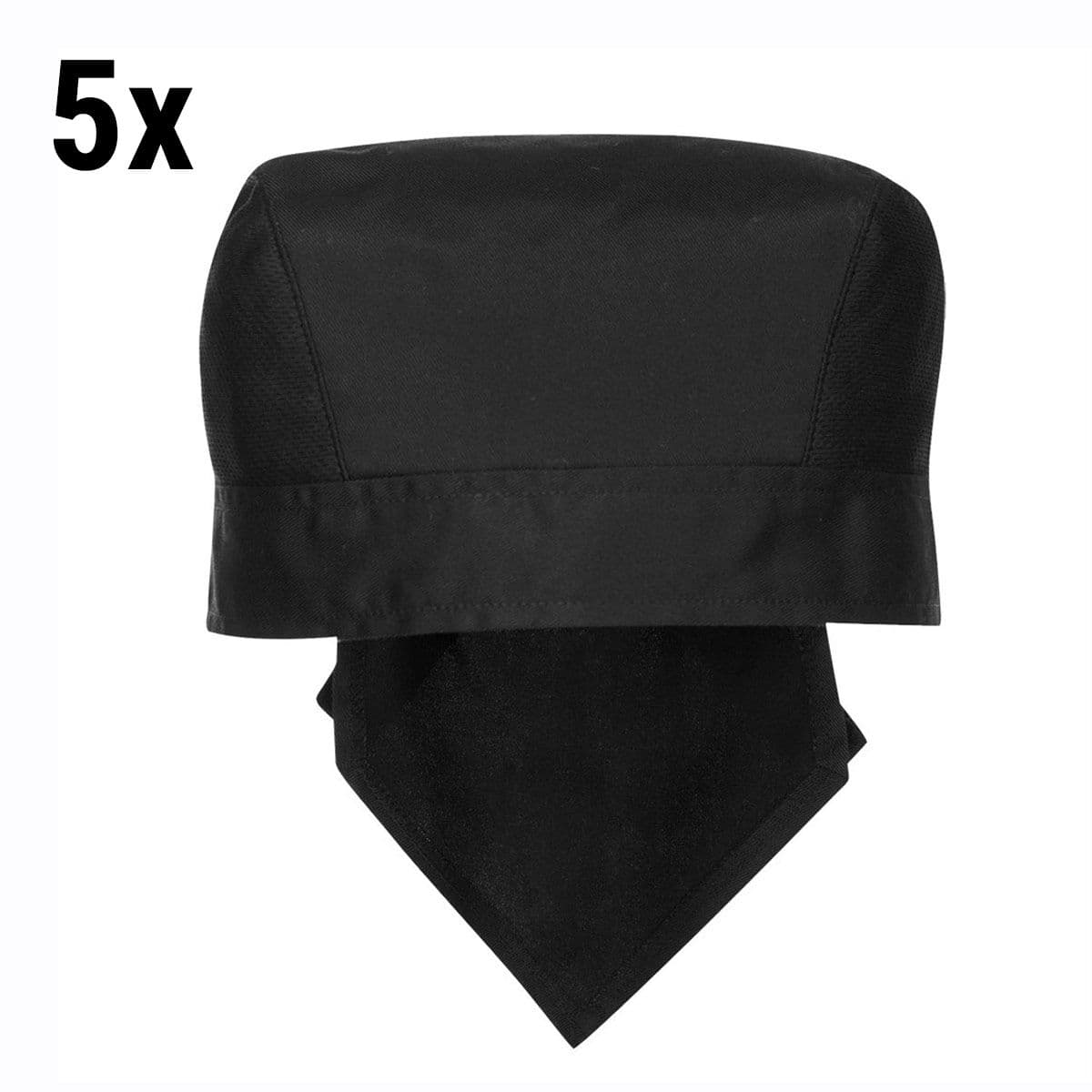 (5 pieces) Bandana MeshAir Pro - Black	