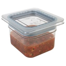 (6 kusů) CAMBRO | CAMWEAR® polykarbonátová nádoba GN 1/6 - čirá - hloubka 100 mm