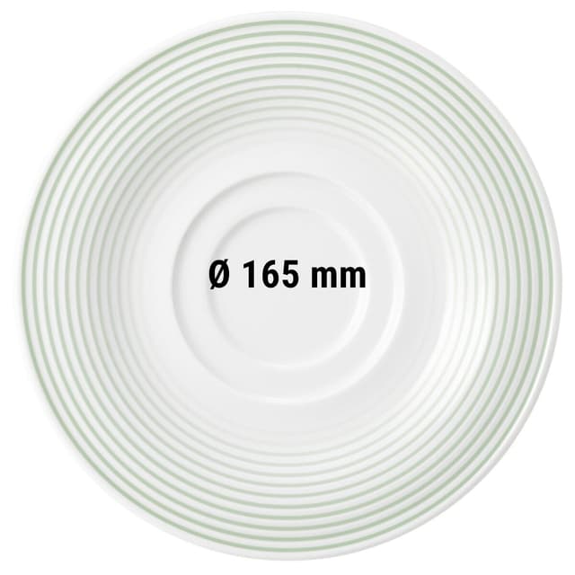 (6 pieces) Seltmann Weiden - Saucer - Ø 165 mm