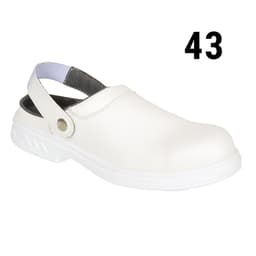 Safety clog Steelite SB - White - Size: 43